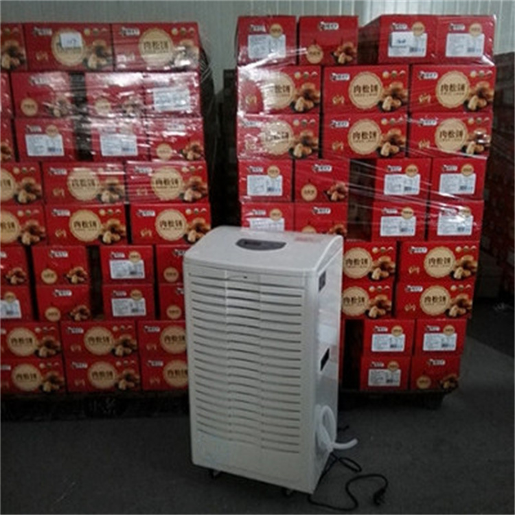 沈阳夏季潮气太重怎？增加杭州井泉环保科技有限公司生产的杭井牌：HJ-8288H 380V／50Hz 除湿量288升／天防潮用除湿机来吸湿